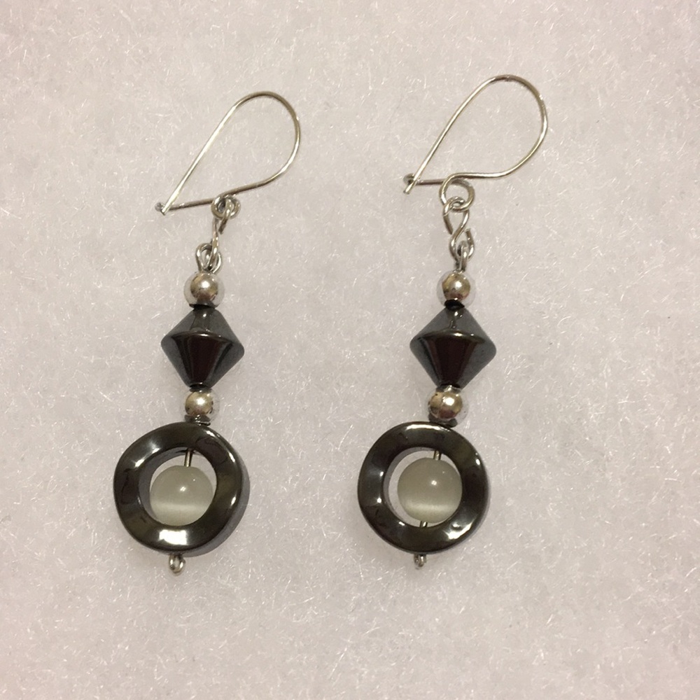 Charcoal Earrings